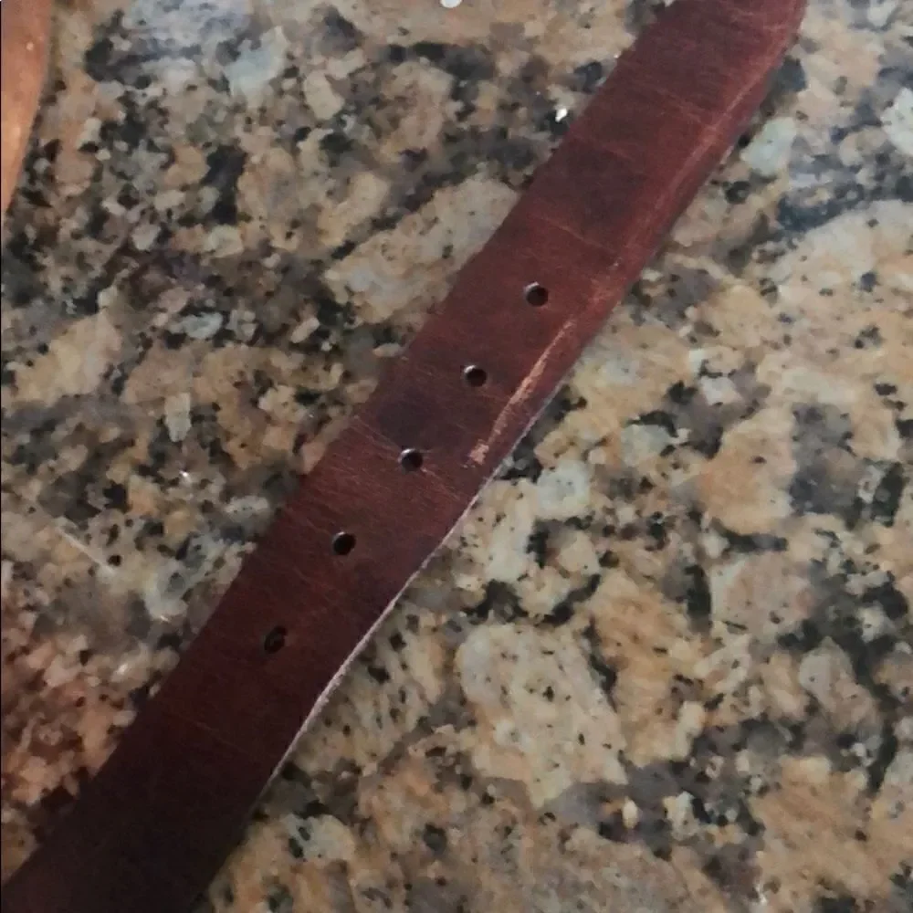 Timberland Leather Belt Size 40 - Black/Brown
